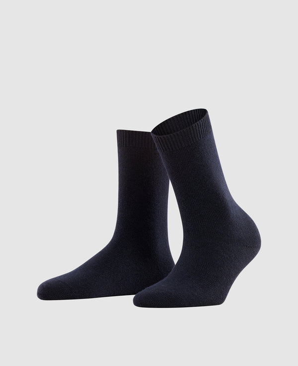 FALKE Cosy Wool Damen Socken - dark navy