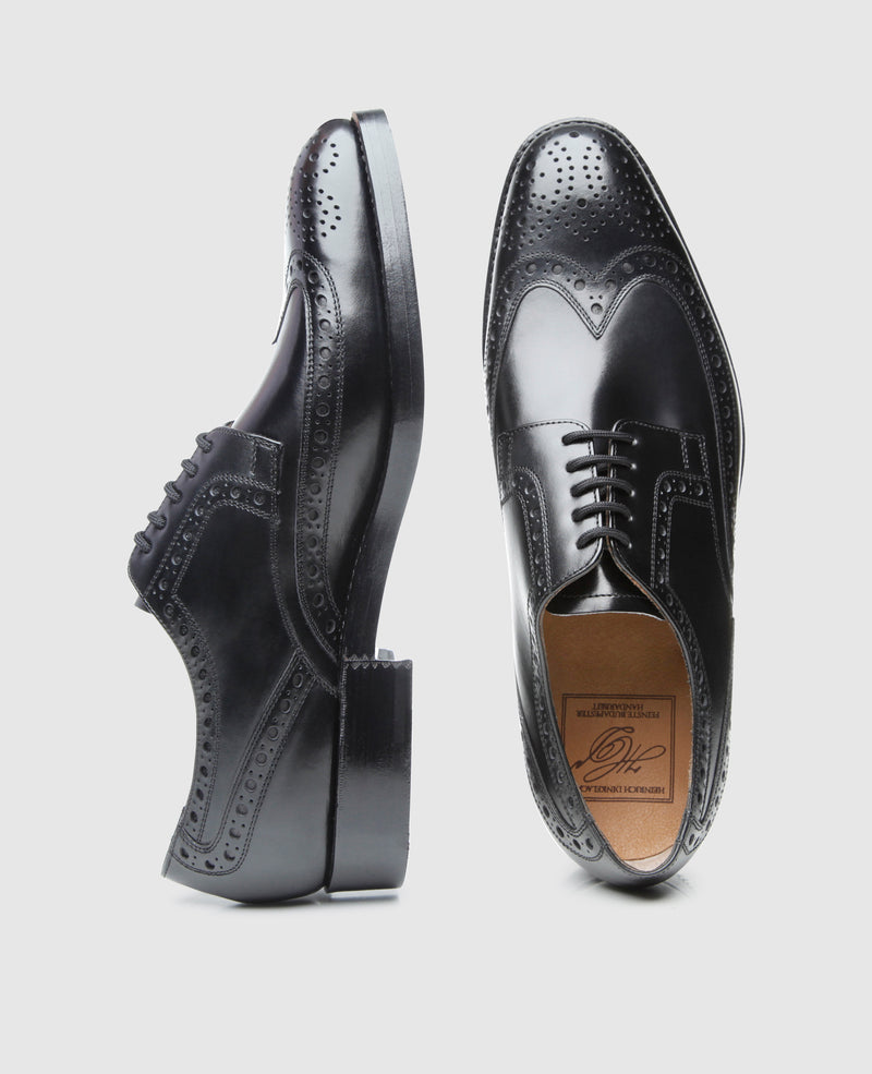 Luzern Full-Brogue AC - Schwarz