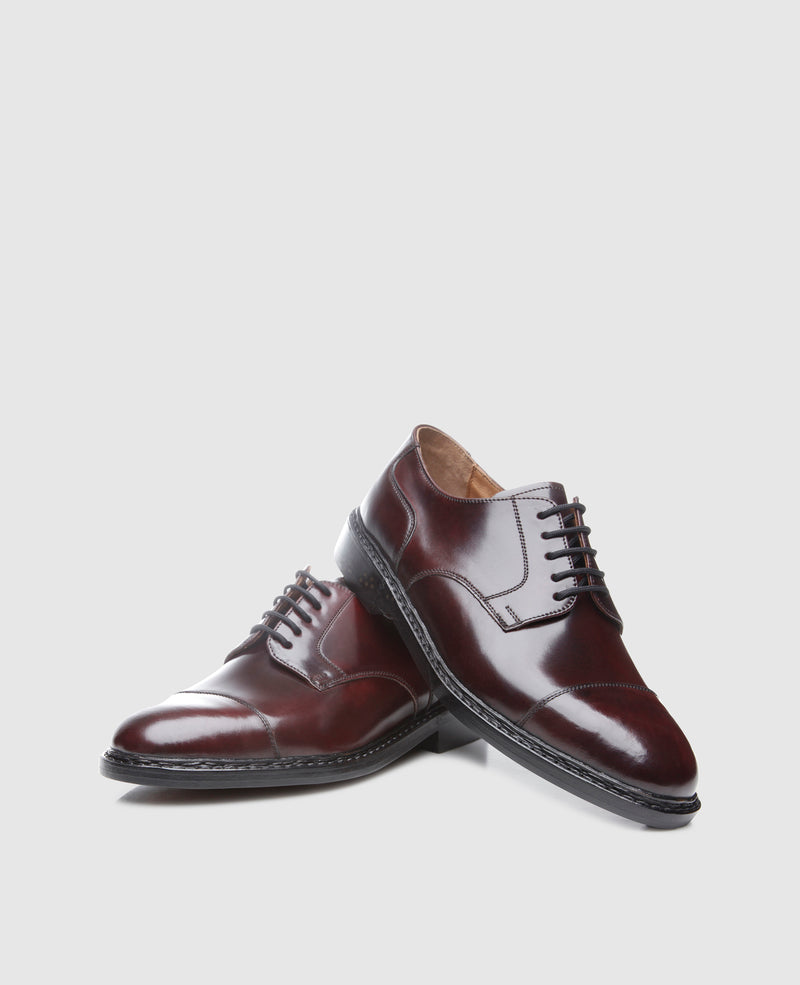 London Captoe C - Oxblood