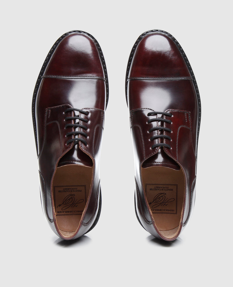 London Captoe C - Oxblood