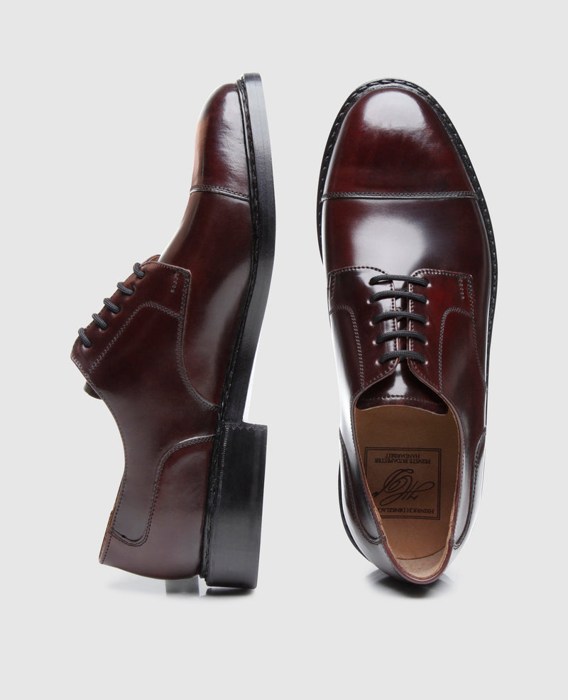 London Captoe C - Oxblood