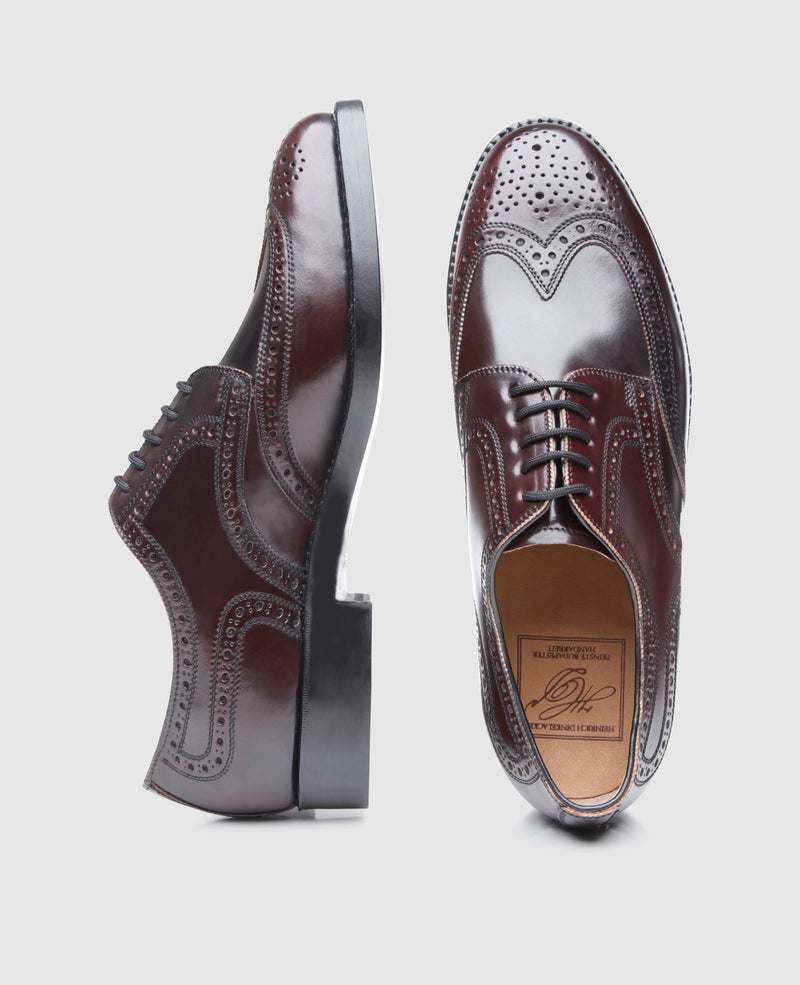 London Full-Brogue C - Oxblood