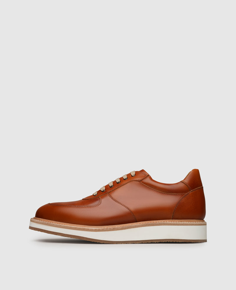 London Sneaker TC - Cognac