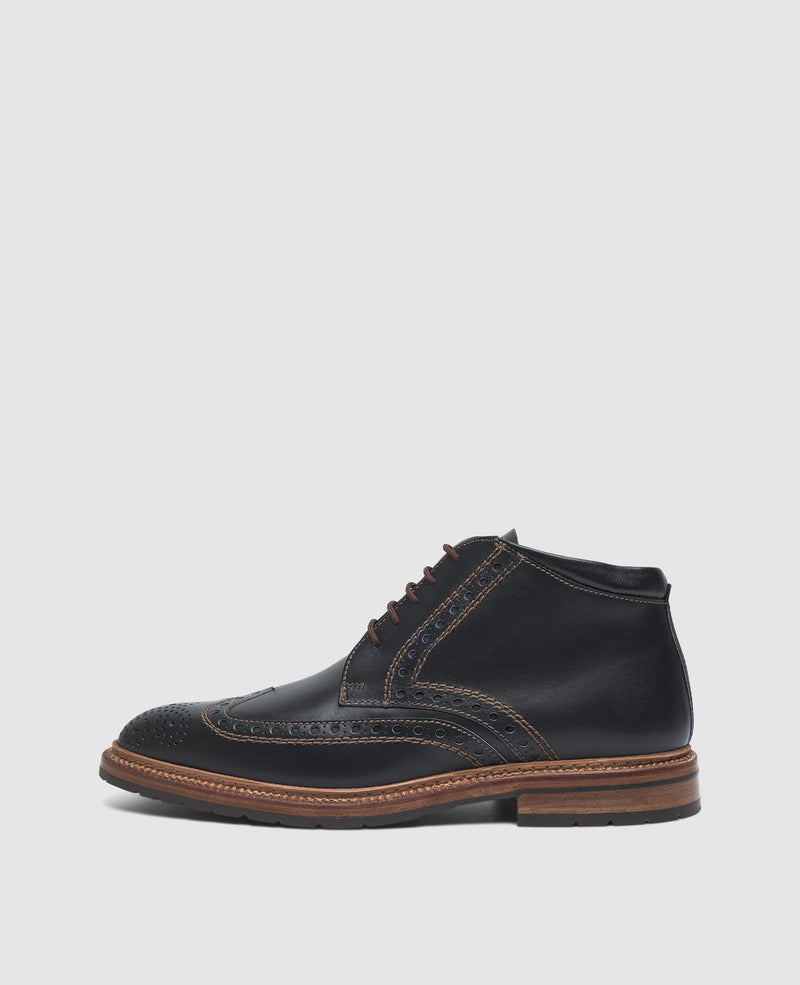 Luzern Full-Brogue SC - Schwarz