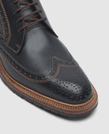 Luzern Full-Brogue SC - Schwarz